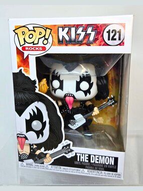 Funko Pop! Rocks Music Kiss The Demon #121 Gene Simmons